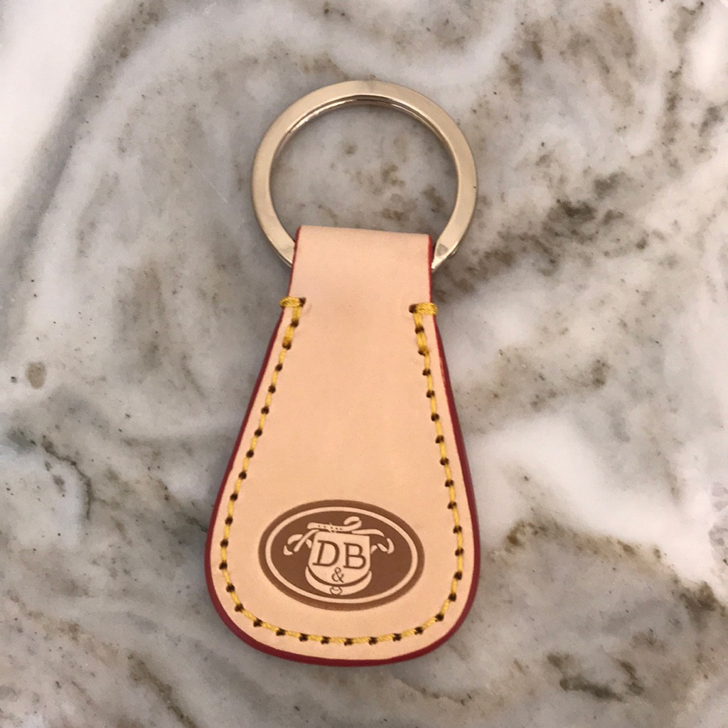 Brand New Dooney Bourke Leather Key Fob